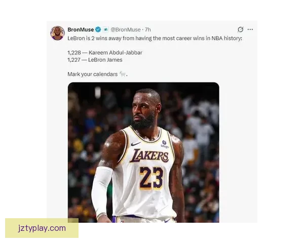 勒布朗复出五战全胜背靠背三双刷新六项纪录达成历史里程碑